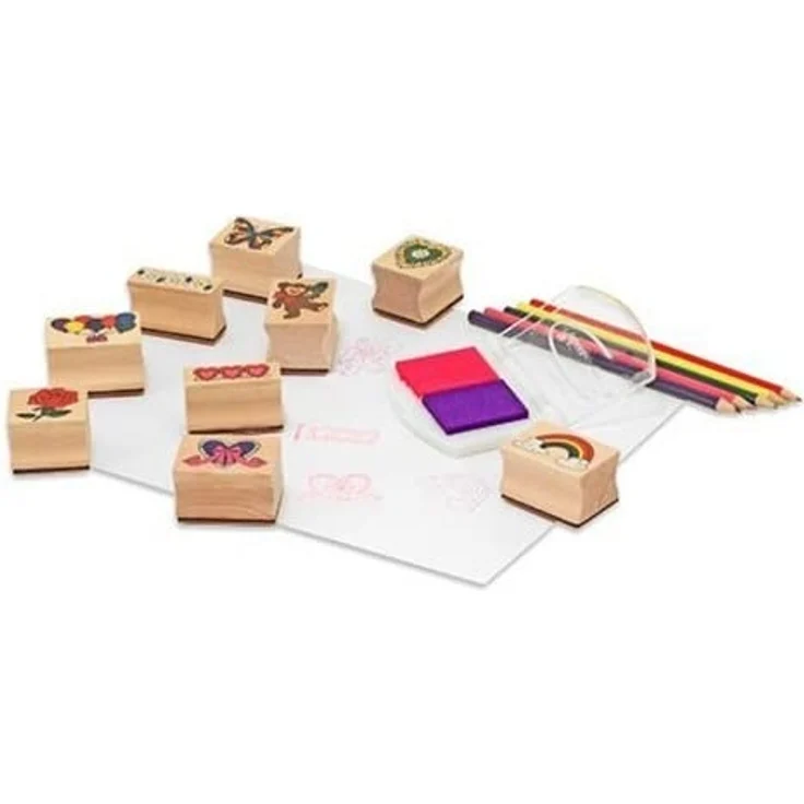 Melissa & Doug Friendship Stamp Set | Arts & Crafts | Stamp Sets & Stencils | 4+ | Gift for Boy or Girl – Bild 2