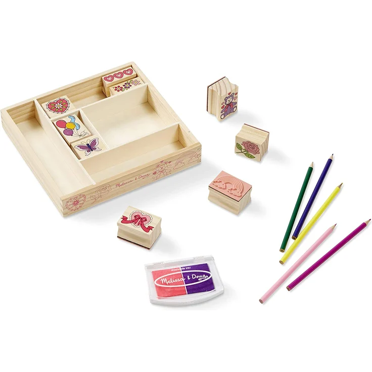 Melissa & Doug Friendship Stamp Set | Arts & Crafts | Stamp Sets & Stencils | 4+ | Gift for Boy or Girl – Bild 5
