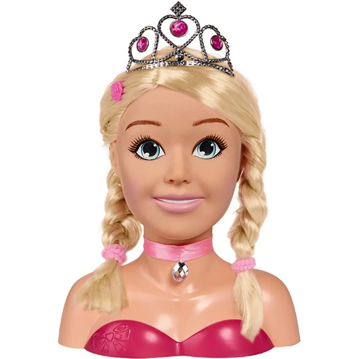 Simba 105560177 Steffi Love Girls Prinzessin Schmink-& Frisierkopf – Bild 3