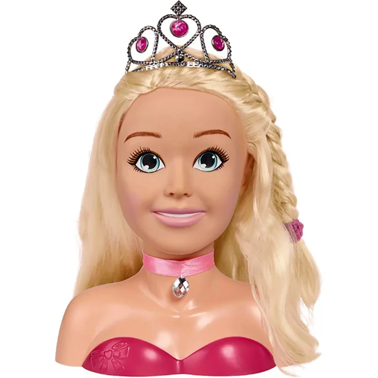 Simba 105560177 Steffi Love Girls Prinzessin Schmink-& Frisierkopf – Bild 4