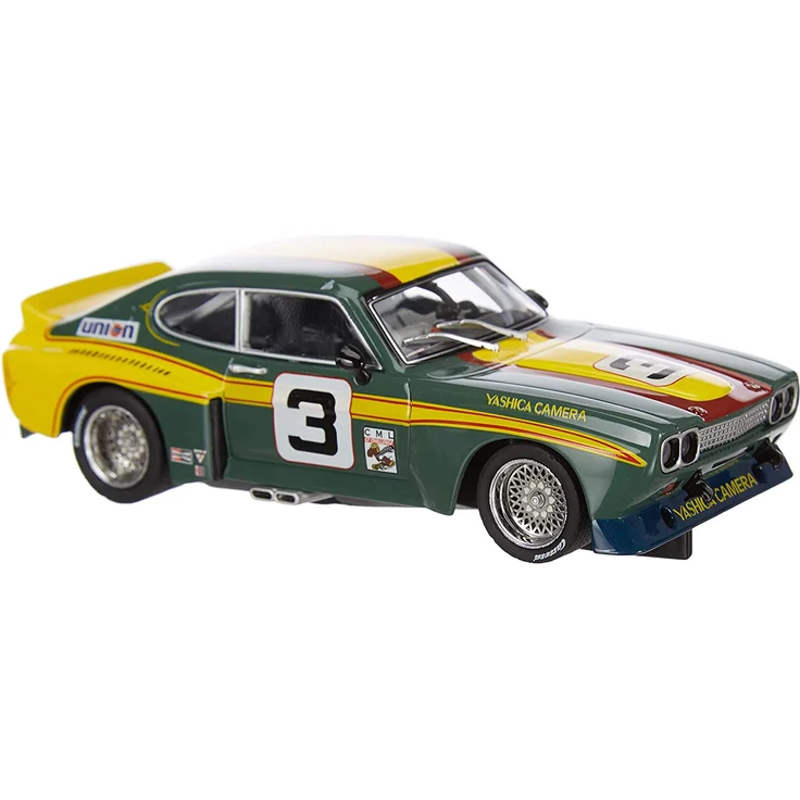 Carrera 20030953 Digital 132 Ford capri RS No. 3 gruen gelb Fahrzeug – Bild 5