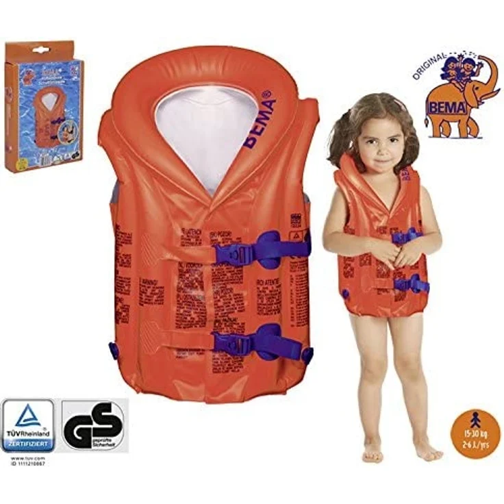 BEMA Schwimmlernhilfe aufblasbar 2 - 6 Jahren – Bild 3