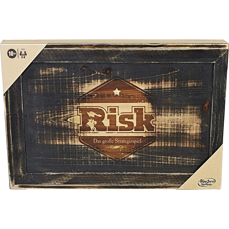 Hasbro Gaming Risiko Rustic, große Strategiespiel in Holz Edition, deutsche Sprachvariante – Bild 3