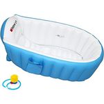 Locisne Aufblasbare Baby Badewanne Kinder Schwimmbad Jungen Air Bäder Summer Schwimmbecken, Anti-Rutsch Pool faltbar für unterwegs Baby chwimmbecken Badewannensitz Stuhl für 0-3 Jahre