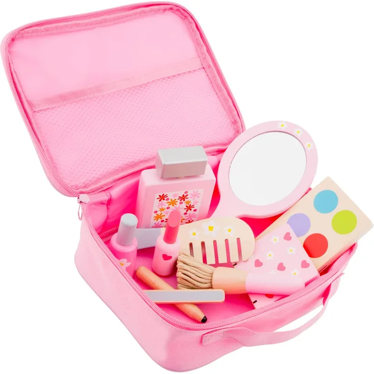 New Classic Toys Schminkset Mädchen Holz rosa 12-teilig