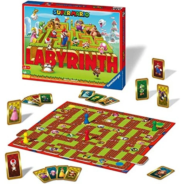 Ravensburger Familienspiel Labyrinth Super Mario Edition – Bild 2