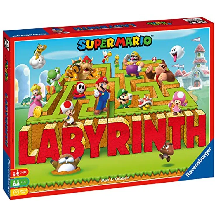 Ravensburger Familienspiel Labyrinth Super Mario Edition