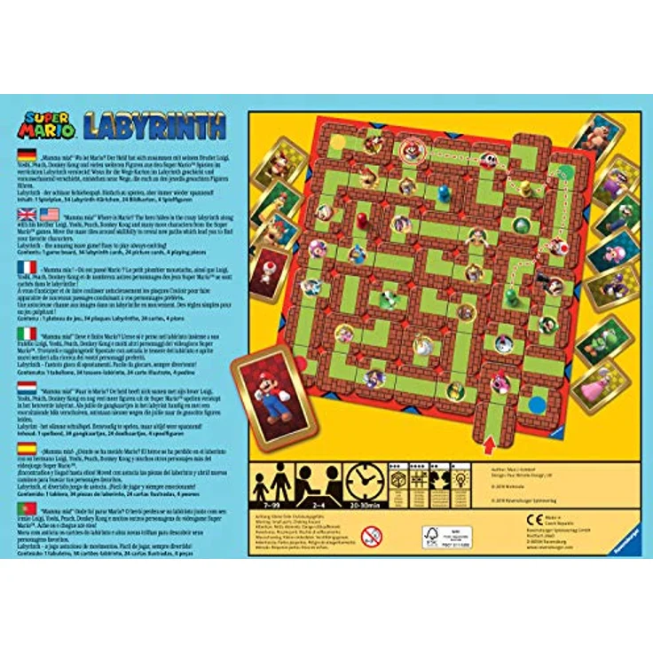 Ravensburger Familienspiel Labyrinth Super Mario Edition – Bild 4