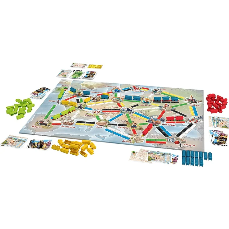 Asmodee Zug um Zug Meine erste Reise, Familienspiel Brettspiel, Deutsch – Bild 4