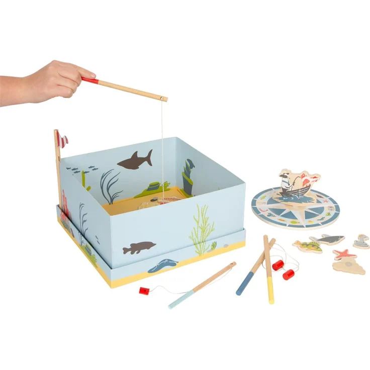 small foot 12285 - Angelspiel 4 Friends, mit Magnet-Funktion, Lernspiel – Bild 2