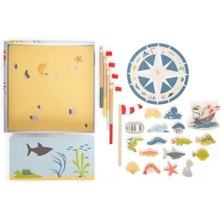 small foot 12285 - Angelspiel 4 Friends, mit Magnet-Funktion, Lernspiel – Bild 4