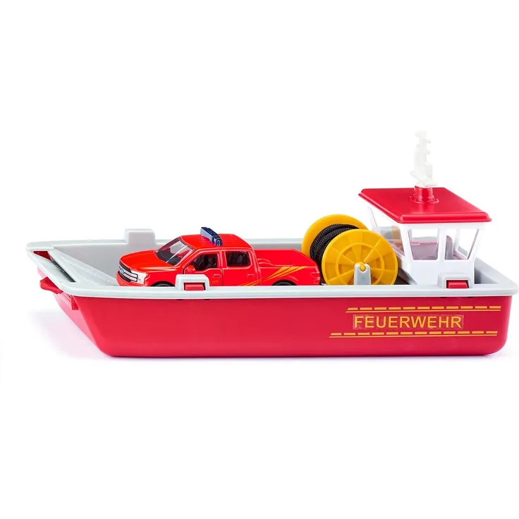 SIKU 2117 Feuerwehr Arbeitsboot