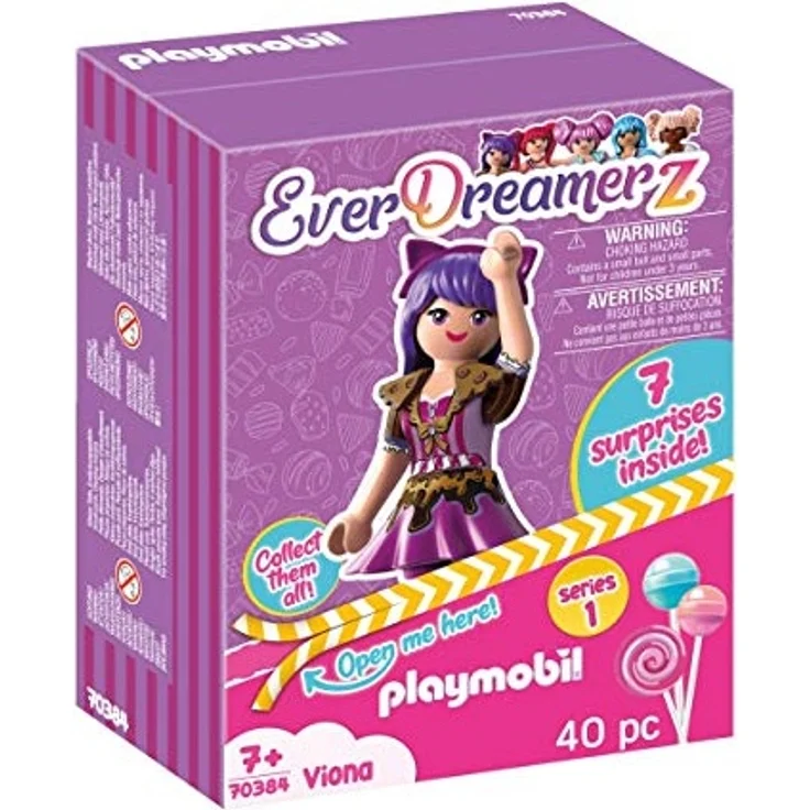PLAYMOBIL-EverDreamerz 70384 Viona mit Schoko-Anhänger, Ab 7 Jahren – Bild 1