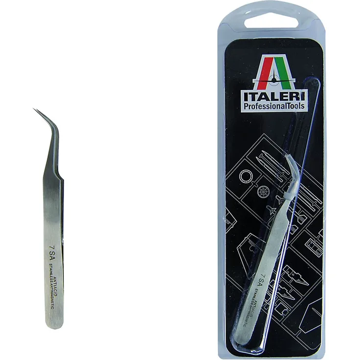 Italeri Modeling tweezers curved (588639)