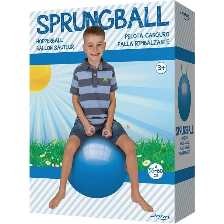 John Sprungball 60cm uni 2-fach farbig sortiert – Bild 4