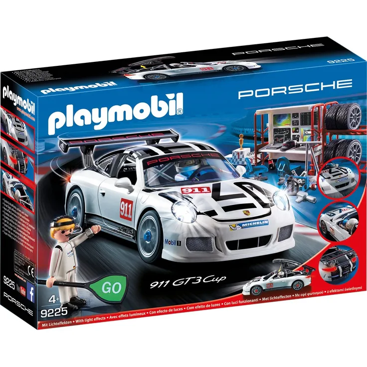Playmobil 9225 'Porsche 911 GT3 Cup', 36 Teile, ab 4 Jahren
