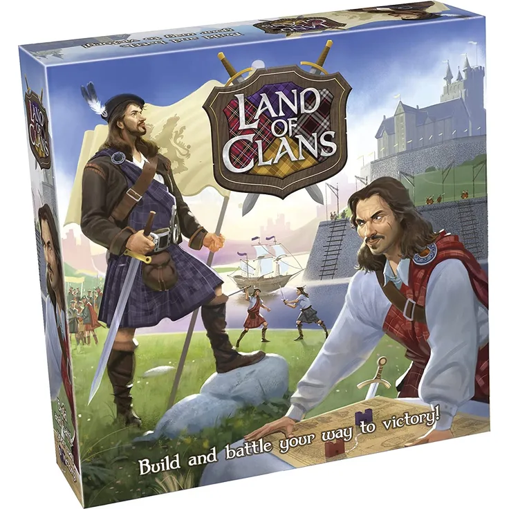 Tactic brettspiel Land der Clans
