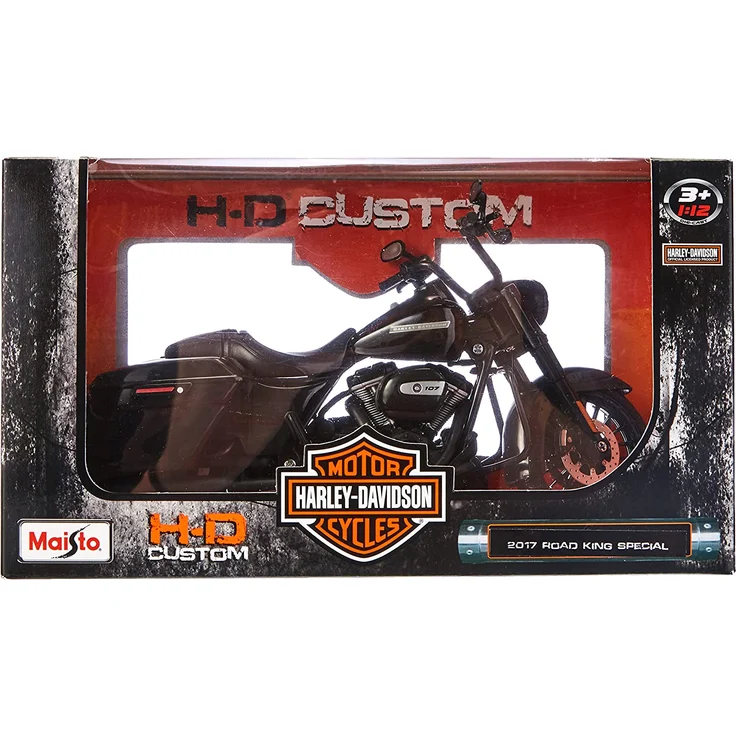 Maisto - 1:12 Modellmotorrad HD Road King Special (532336) – Bild 1