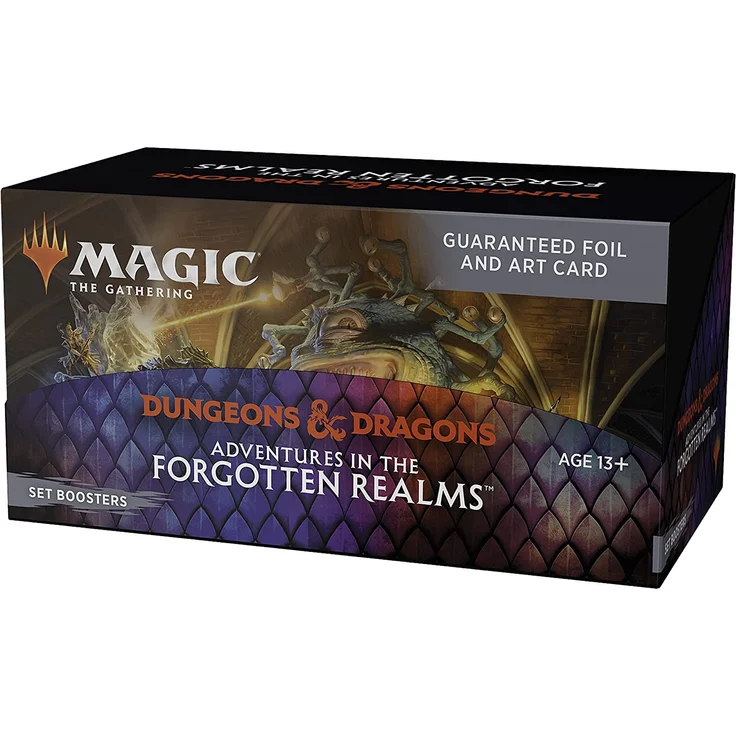 Wizards of the Coast Magic: The Gathering - D&D Adventures in the Forgotten Realms Set Booster Display ENGLISH trading cards – Bild 2