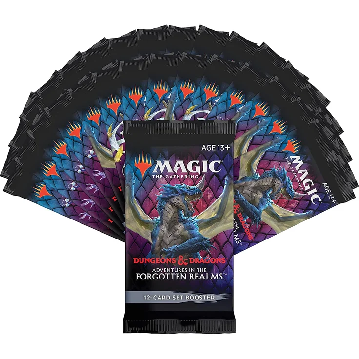 Wizards of the Coast Magic: The Gathering - D&D Adventures in the Forgotten Realms Set Booster Display ENGLISH trading cards – Bild 3