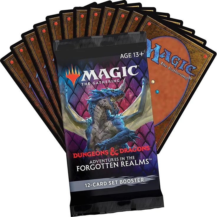 Wizards of the Coast Magic: The Gathering - D&D Adventures in the Forgotten Realms Set Booster Display ENGLISH trading cards – Bild 4