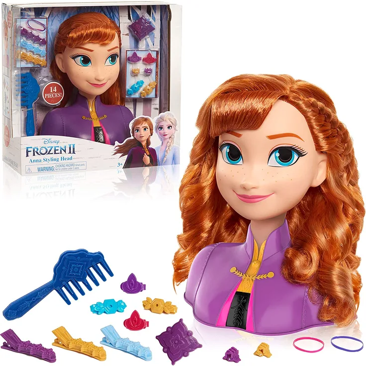 JP FRND3000 Frozen 2 Anna Styling Head
