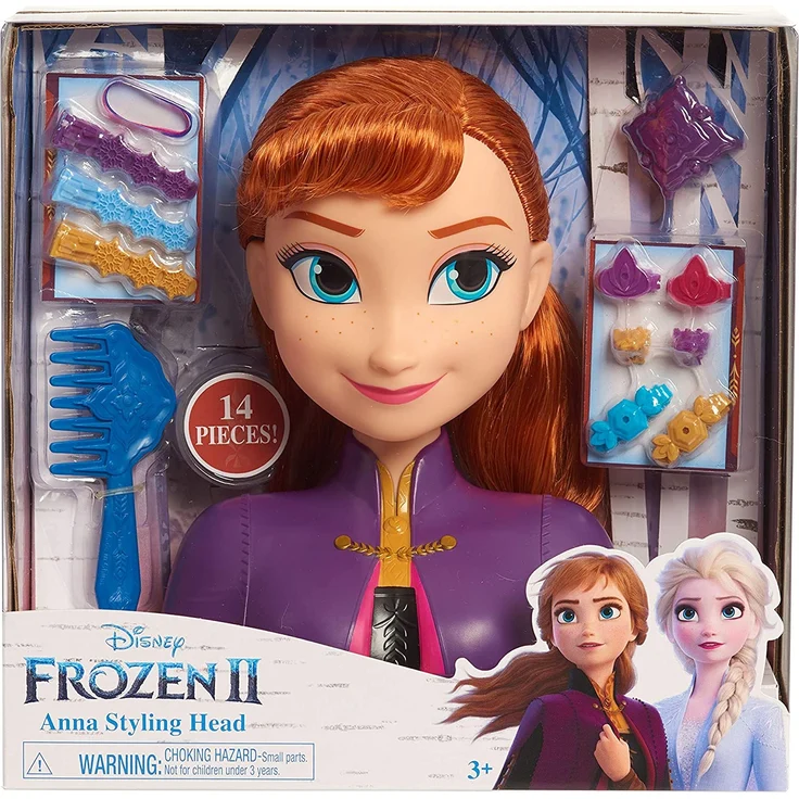 JP FRND3000 Frozen 2 Anna Styling Head – Bild 2