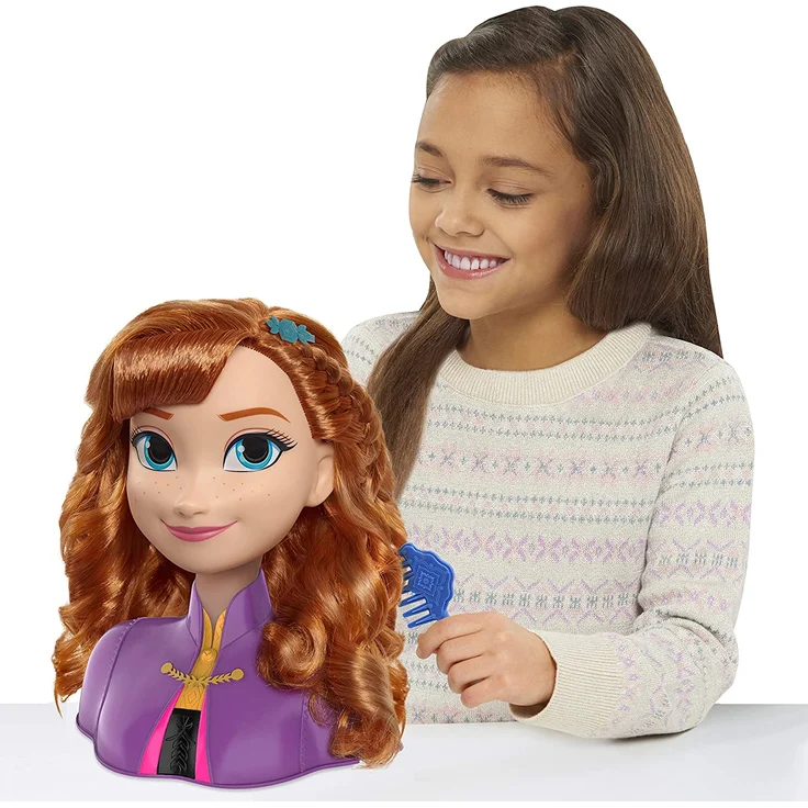 JP FRND3000 Frozen 2 Anna Styling Head – Bild 10