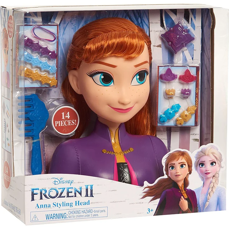 JP FRND3000 Frozen 2 Anna Styling Head – Bild 11
