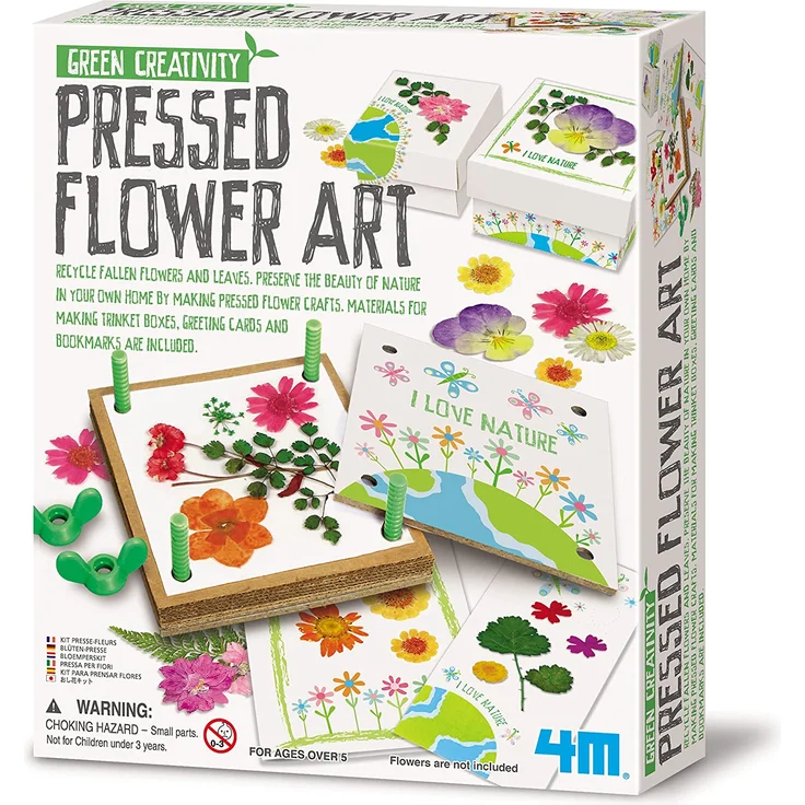 gepresste Blumen Kunst – Bild 4