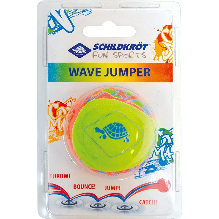 Schildkröt Wave Jumper, der Ball der auf der Wasseroberfläche springt, Ø55mm, ein Riesenspaß für Pool, Freibad, Meer, 970184 – Bild 5