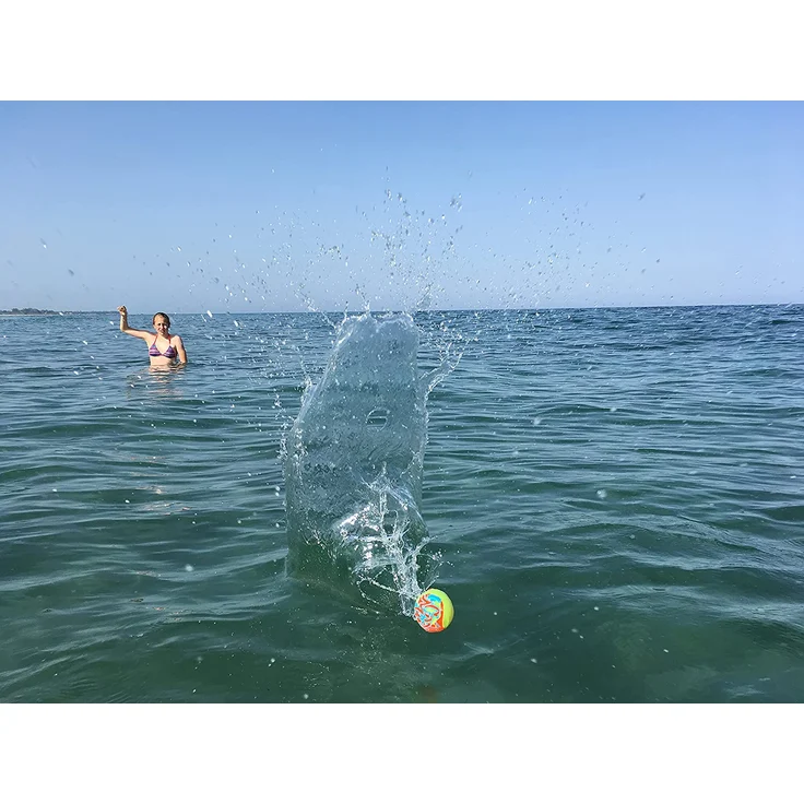 Schildkröt Wave Jumper, der Ball der auf der Wasseroberfläche springt, Ø55mm, ein Riesenspaß für Pool, Freibad, Meer, 970184 – Bild 2