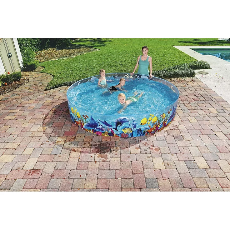 Bestway Fill 'N Fun Odyssey Pool, Planschbecken 244x46 cm – Bild 8