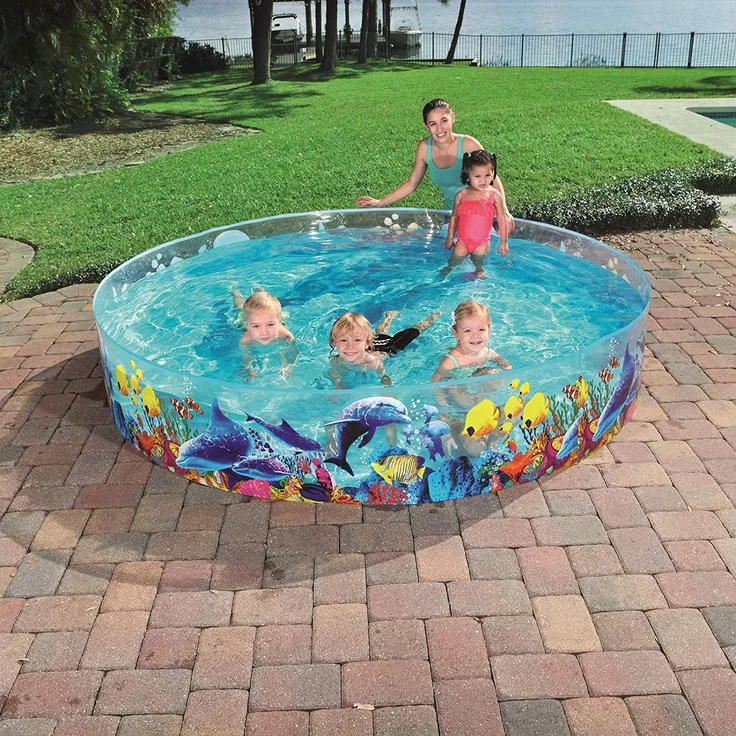 Bestway Fill 'N Fun Odyssey Pool, Planschbecken 244x46 cm – Bild 5