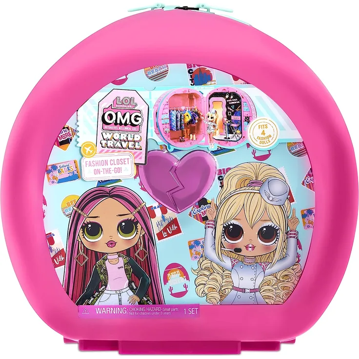 L. O. L. Surprise! OMG Travel Closet On-The-Go Puppen-Kleiderset 4 Jahr(e)