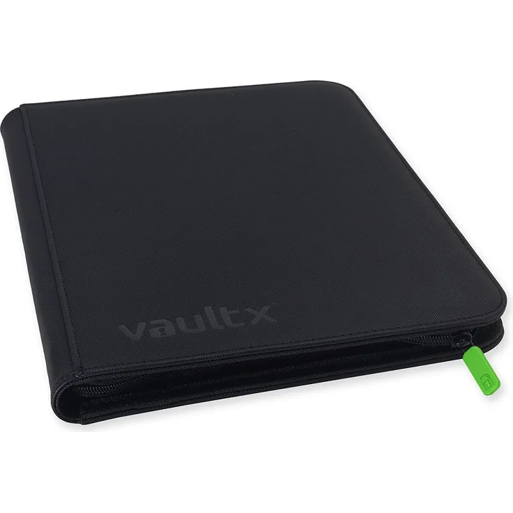 Vault X Premium eXo-Tec Zip Heftmappe - 9 Fächer Sammelkarten Trading Cards Mappe - 360 Fächer mit Seitenöffnung für Spielkarten zum sammeln und tauschen