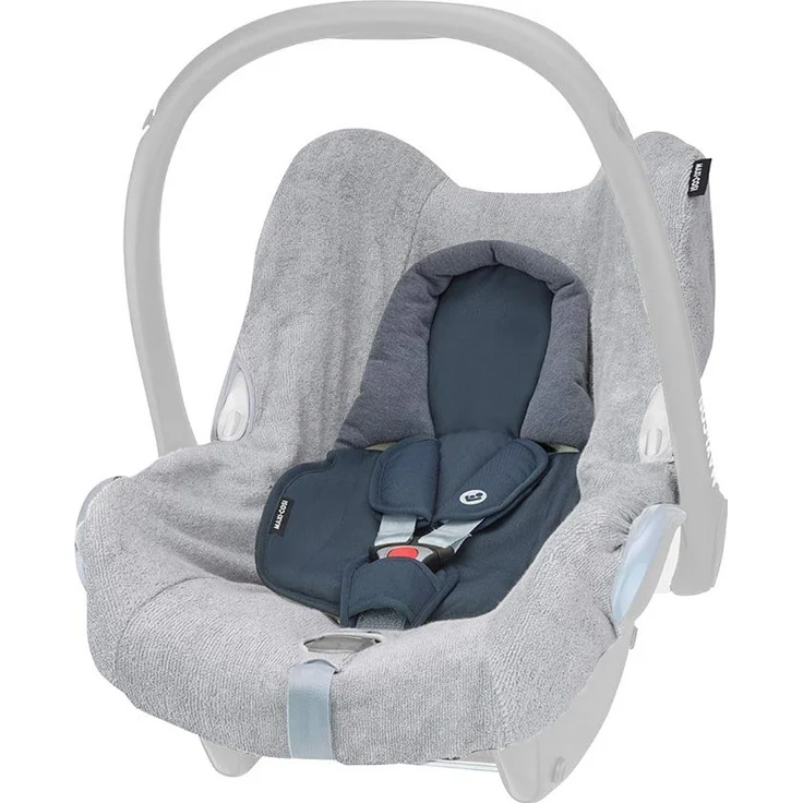 Maxi-Cosi Sommerbezug, passend für Maxi-Cosi CabrioFix Babyschale, Schonbezug für den Autositz für die warmen Sommertage, fresh grey – Bild 1