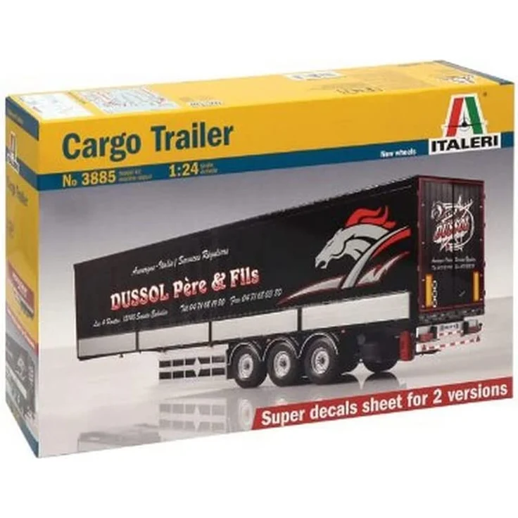 Italeri 510003885 - 1:24 Cargo Auflieger Truck – Bild 1