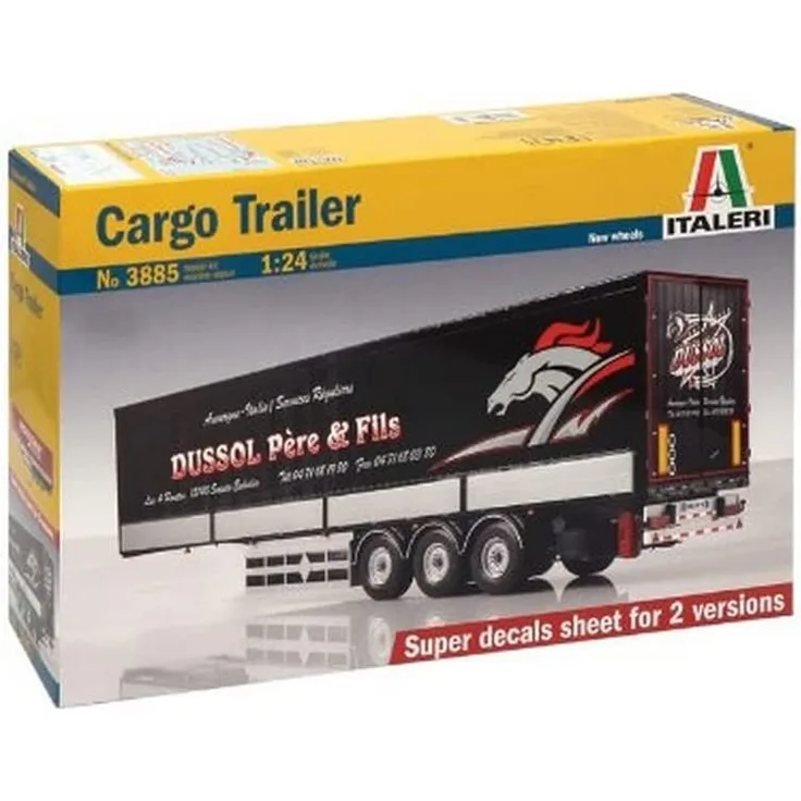 Italeri 510003885 - 1:24 Cargo Auflieger Truck