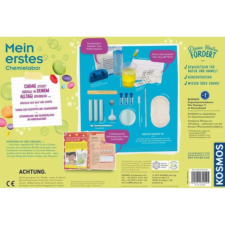 KOSMOS - Mein erstes Chemielabor - Einfache Experimente aus dem Alltag – Bild 2