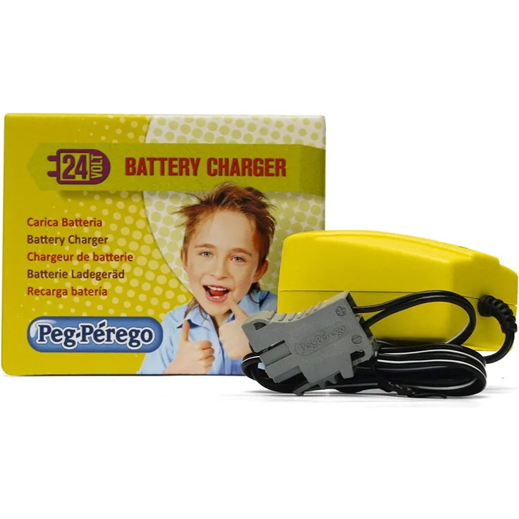 Peg Perego - Set Batterieladegerät, 24V, 1 A