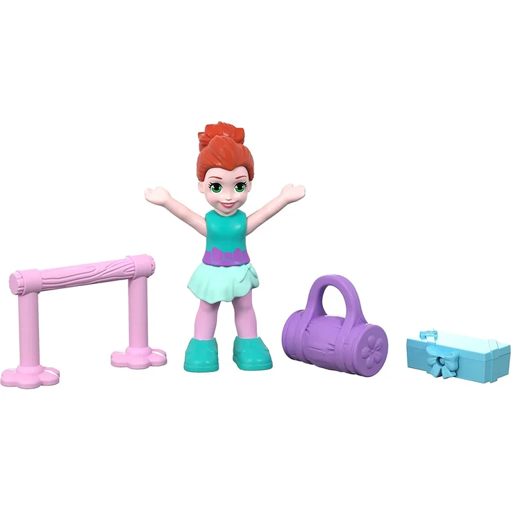 Mattel Polly Pocket Mini-Schatulle Lilas Ballettaufführung – Bild 3