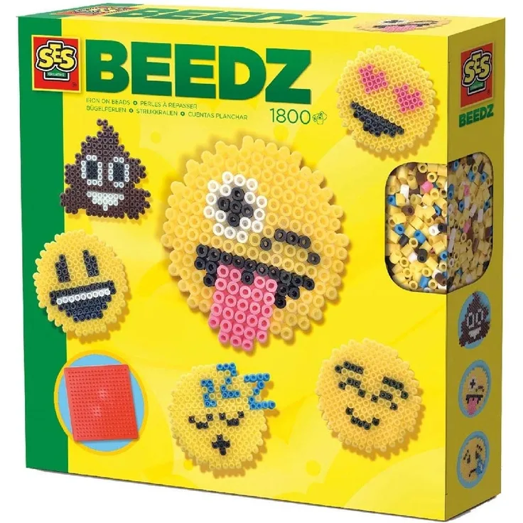 bügelperlenset BeedzEmoticons junior 1800 Stück
