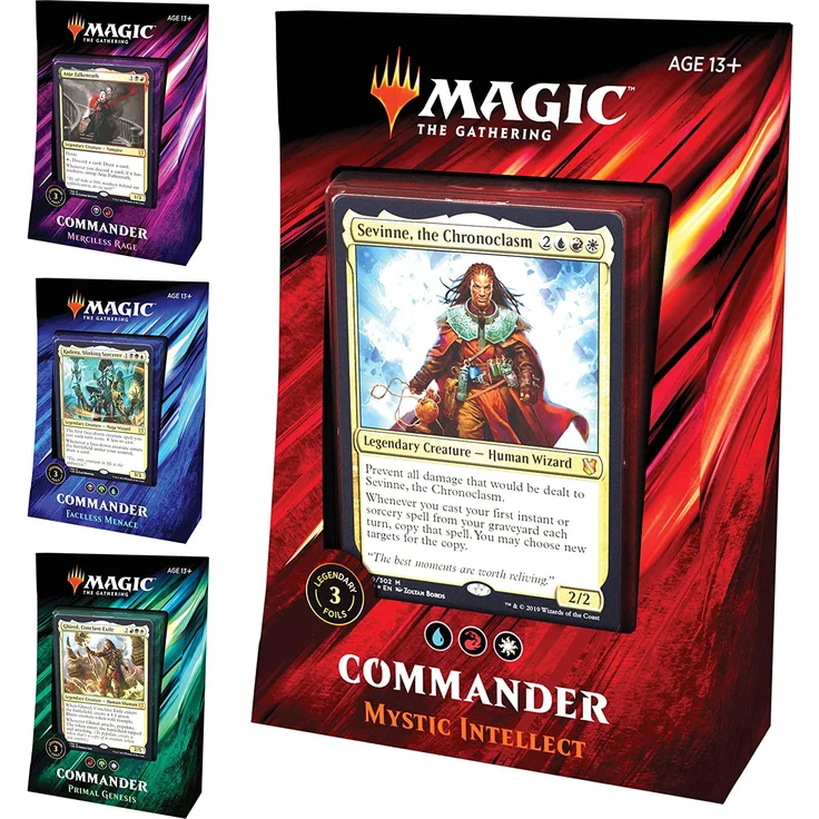 Wizards of the Coast Magic: The Gathering - Commander 2019 Decks Display – Bild 1