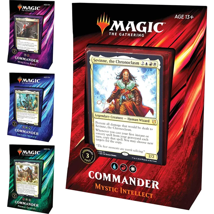 Wizards of the Coast Magic: The Gathering - Commander 2019 Decks Display