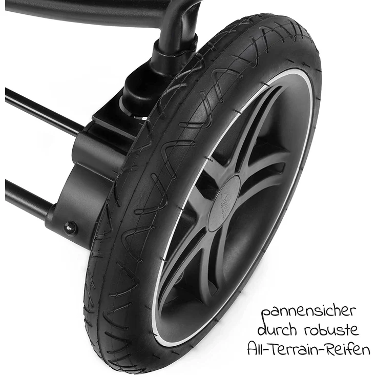 Hauck Uptown Duo Zwillingsbuggy Melange Black – Bild 9