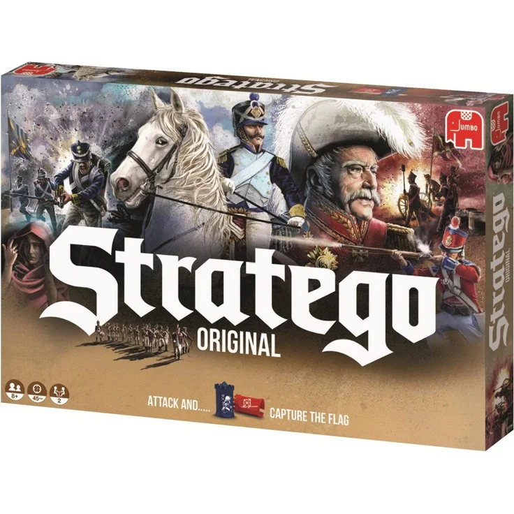 Jumbo 'Stratego Original' Brettspiel, ab 8 Jahren, 2 Spieler – Bild 7