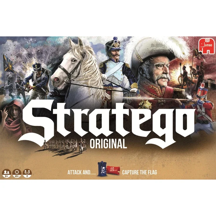 Jumbo 'Stratego Original' Brettspiel, ab 8 Jahren, 2 Spieler – Bild 6