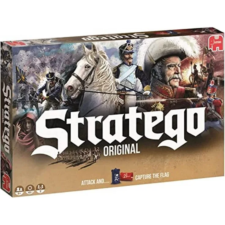 Jumbo 'Stratego Original' Brettspiel, ab 8 Jahren, 2 Spieler