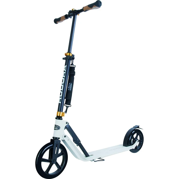HUDORA 14236 'BigWheel Style 230' Scooter, höhenverstellbar bis 106,5 cm, klappbar, max. belastbar bis 120 kg, orange/schwarz/weiß – Bild 1